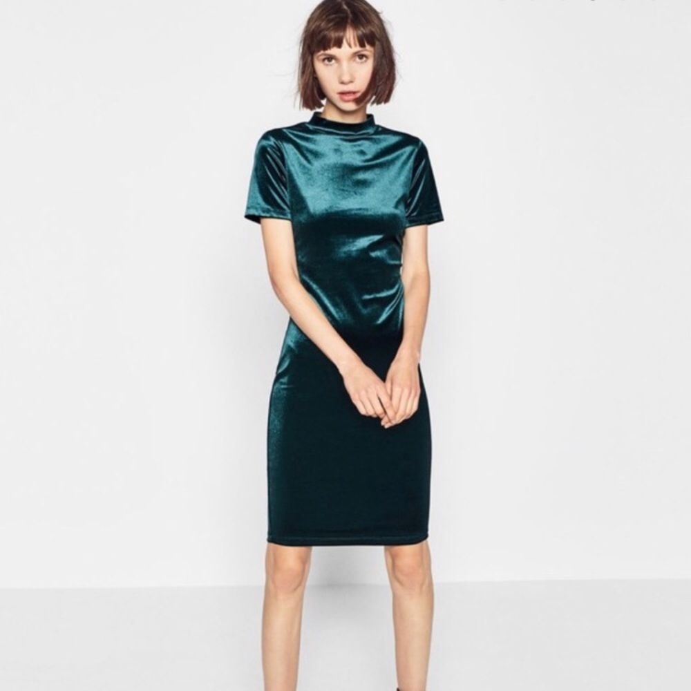 Zara Velvet Dress